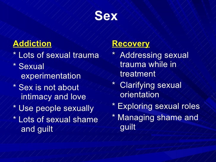sex and alcohol recovery Dominant blackk male bdsm